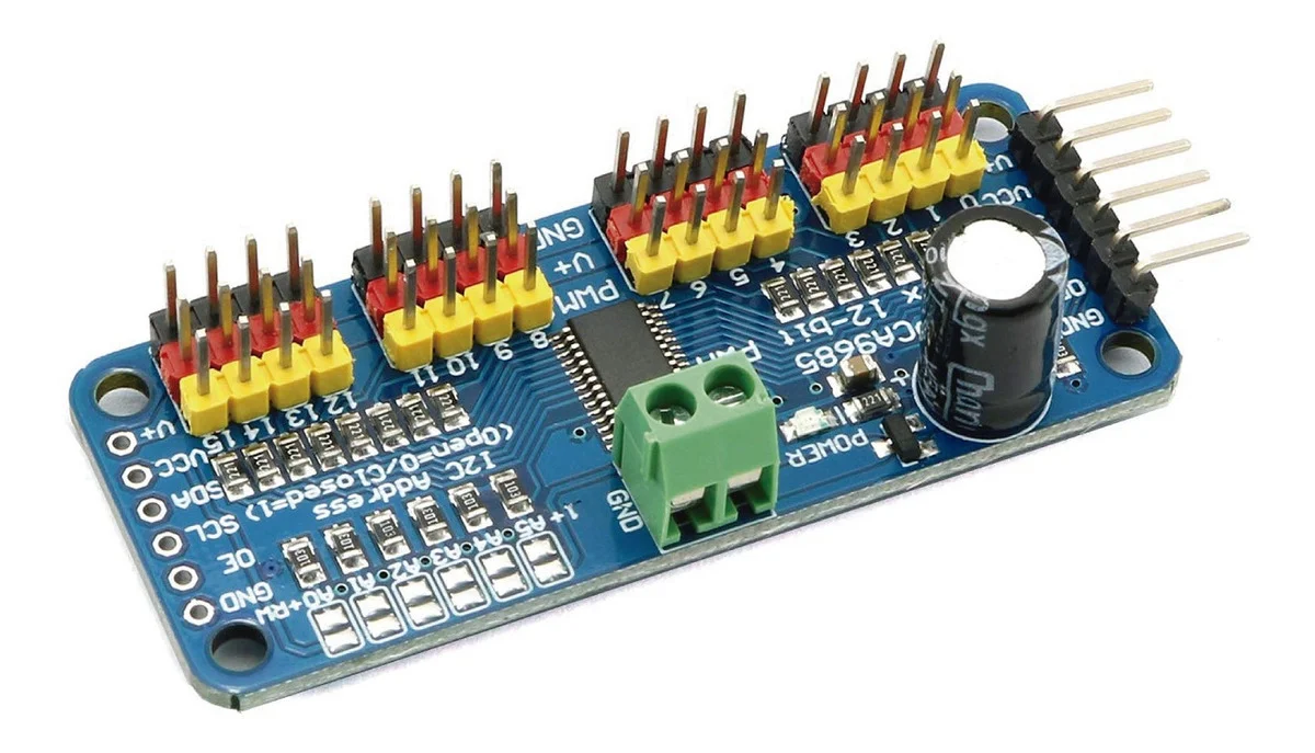 Módulo controlador PWM PCA9685